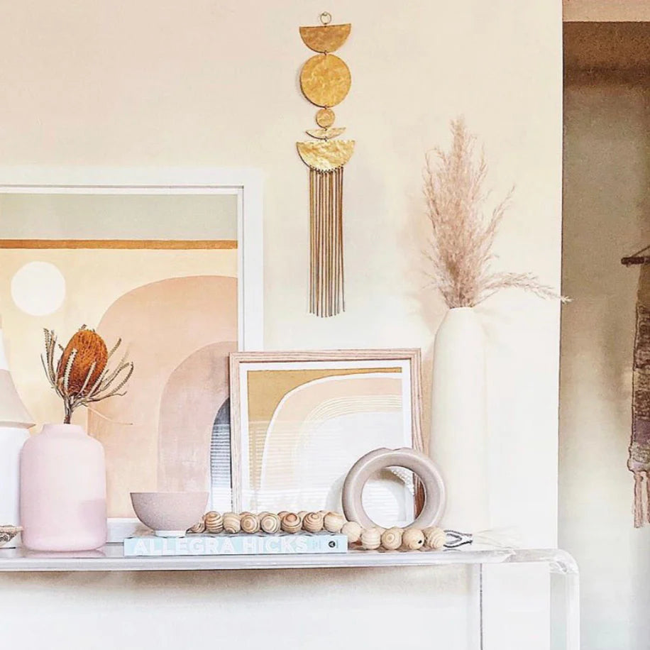 Star Shine | Brass Wall Hanging