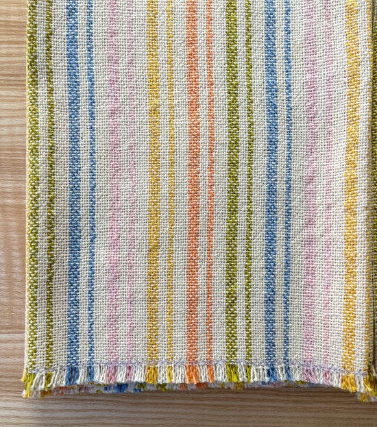 Handwoven Towel | Spring Stripes