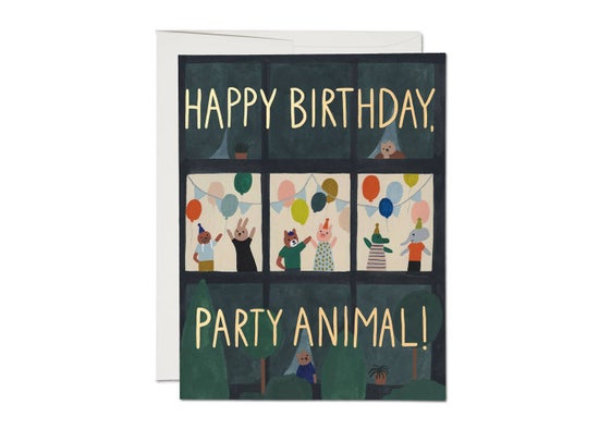 Happy Birthday Party Animal | Birthday Card