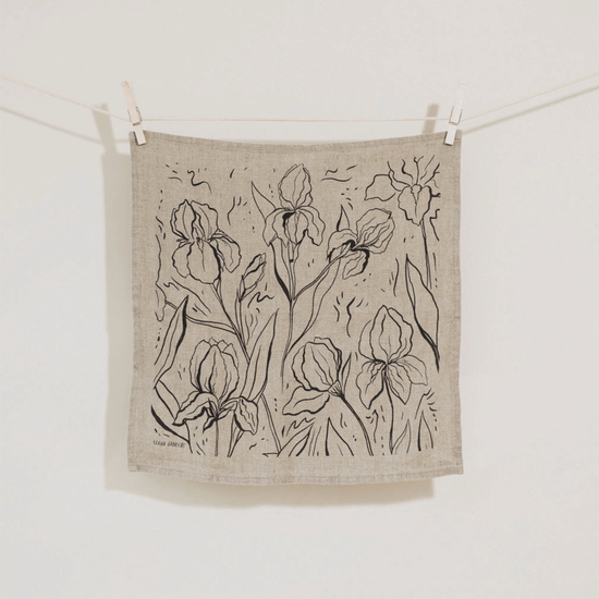 Iris Linen Napkins | Set of 2