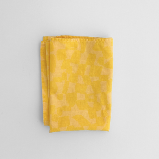 Linen-Cotton Tea Towel | Checks | Sunny Days