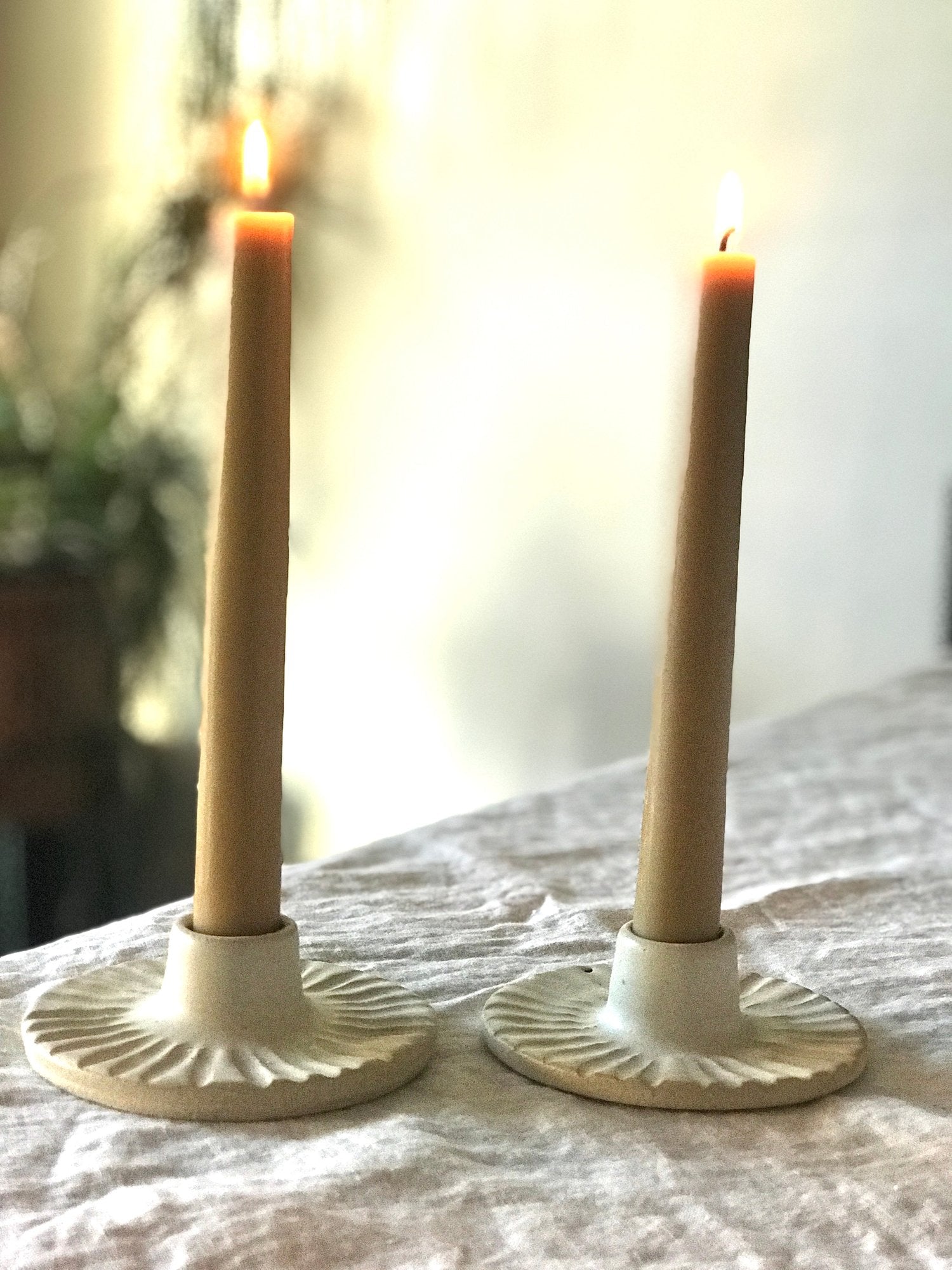 Medalion Candle Holders