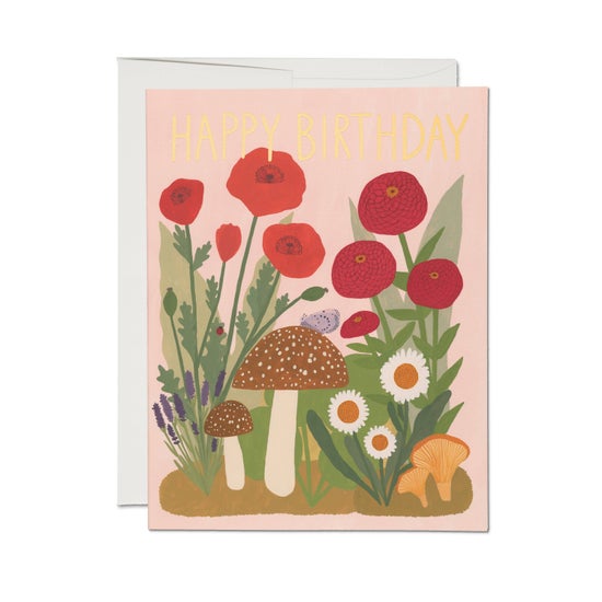 Mushroom Melody | Birthday Card