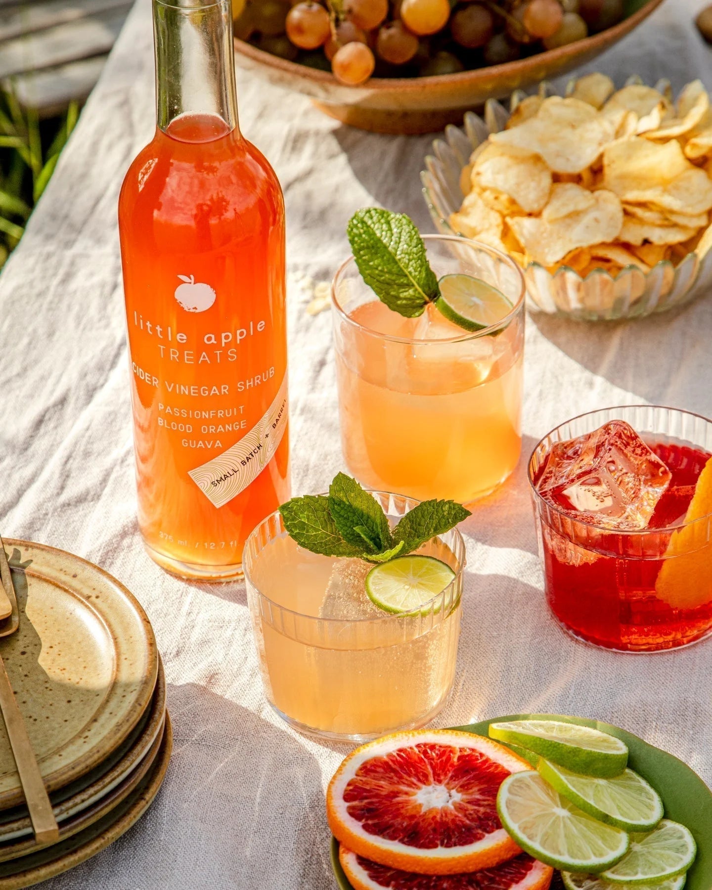 Passionfruit, Blood Orange, Guava Shrub