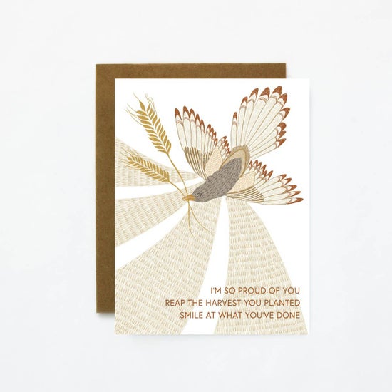 Reap The Harvest | Congratulations Card