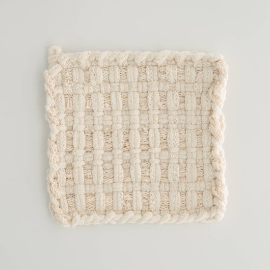 Woven Mat | At Home Collection | Winter White