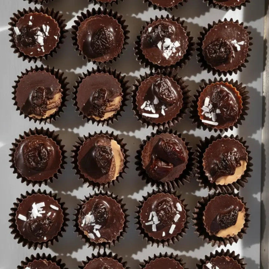 Chocolate Cherry Coconut Cups
