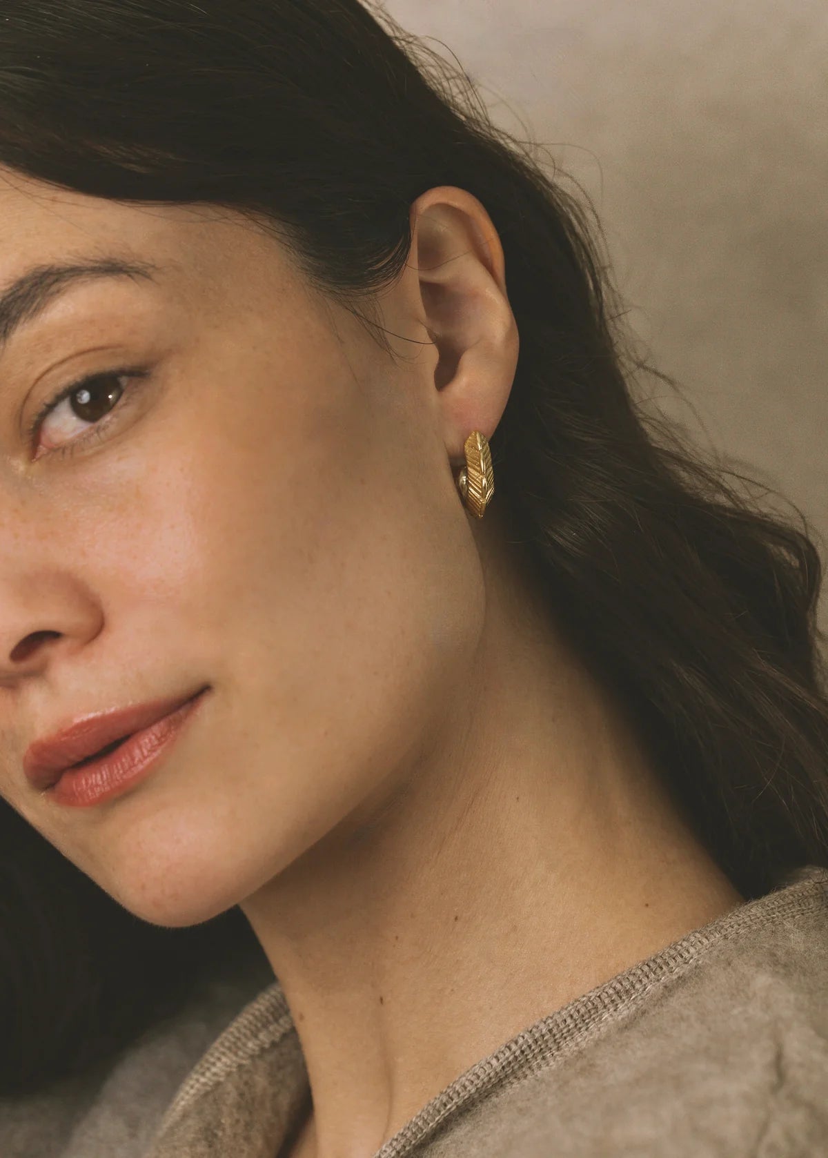 Laurus Earrings | Gold