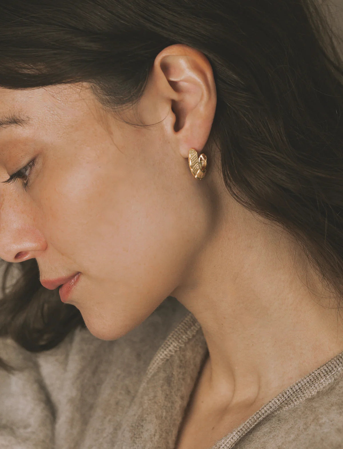 Laurus Earrings | Gold