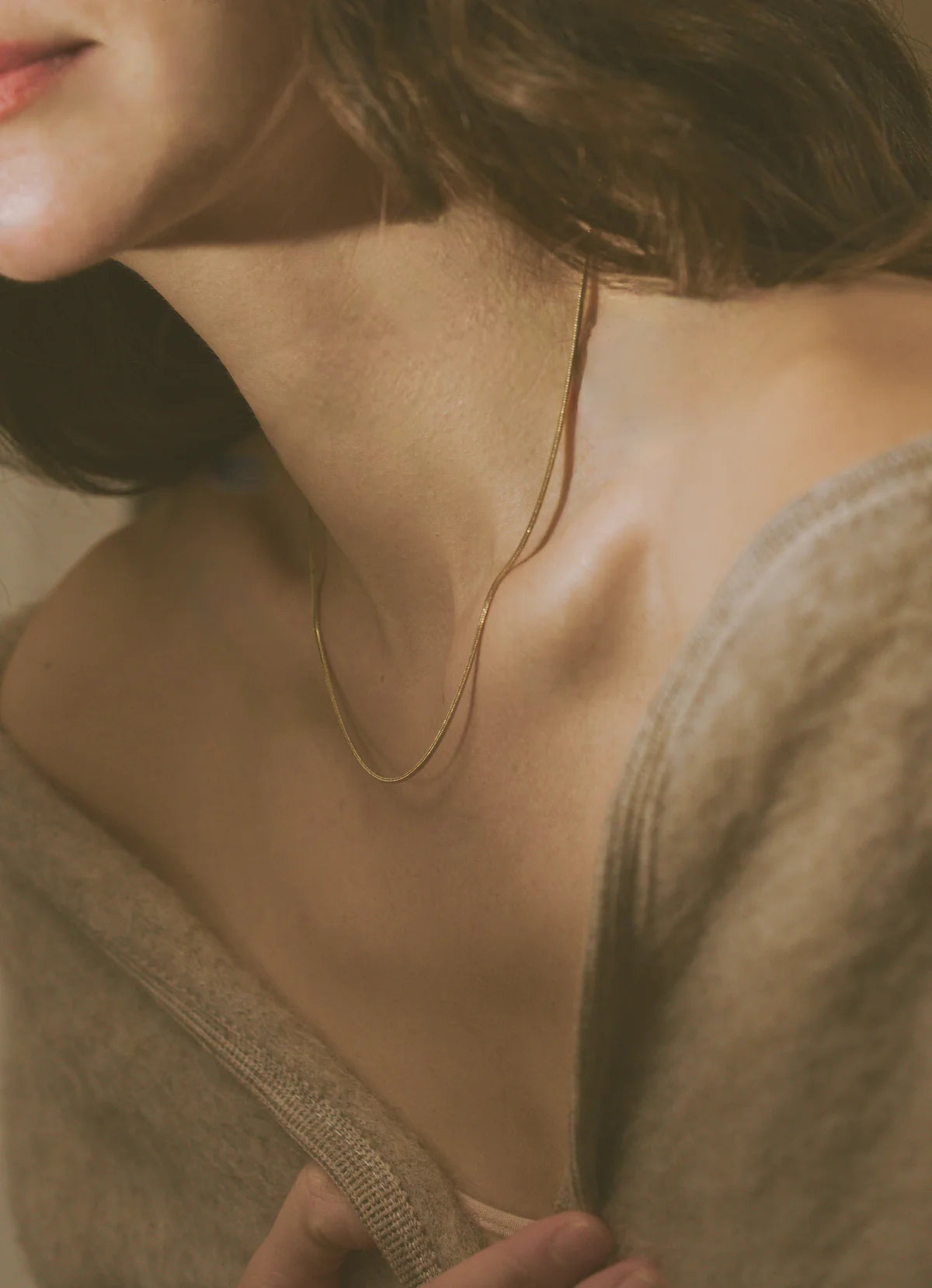 Helia Necklace | 18" Gold Filled