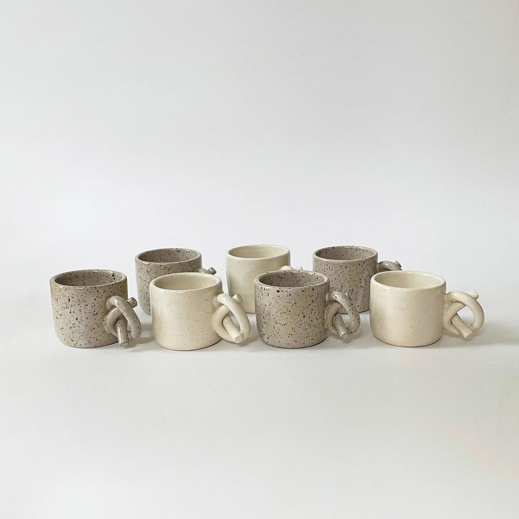 Knot Espresso Cup | Speckle Eggshell