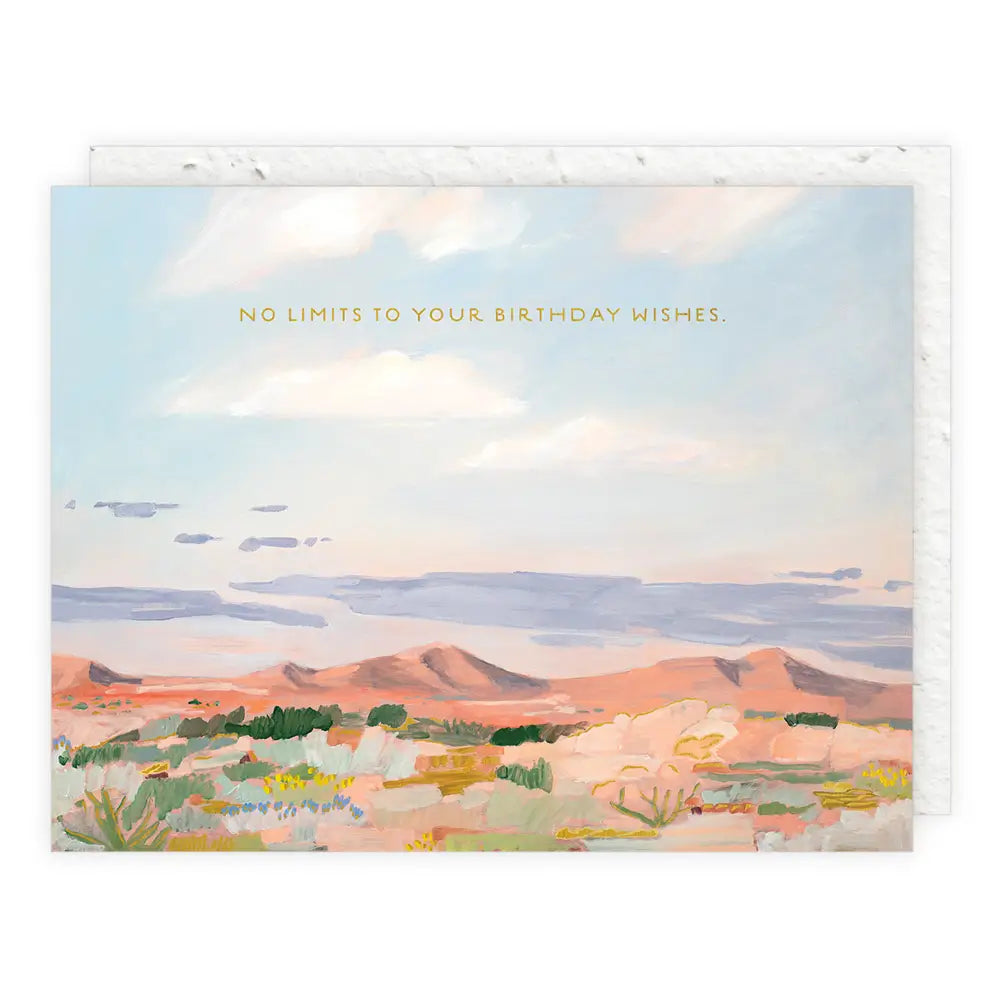 Morning Desert Light | Birthday Card