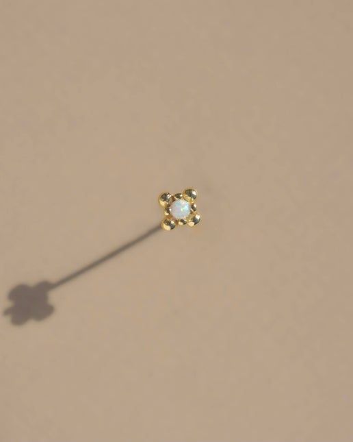 Alpine Earrings | Opal | Gold Vermeil