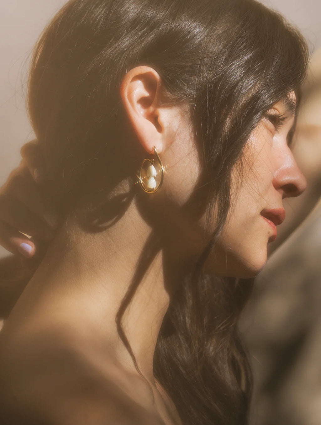 Insula Earrings | Gold