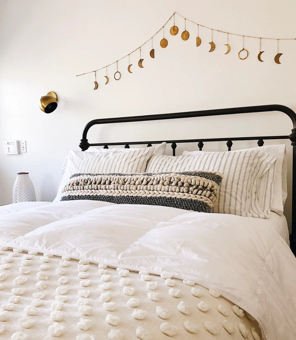 Moon Phases Brass Garland