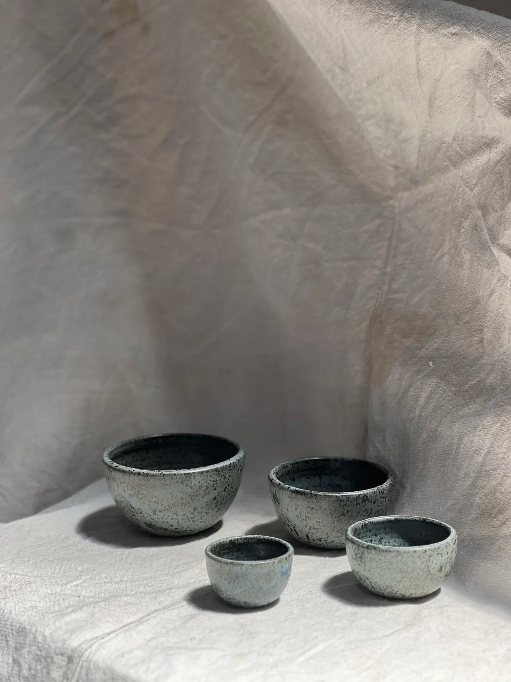 Stoneware Nesting Bowl Set