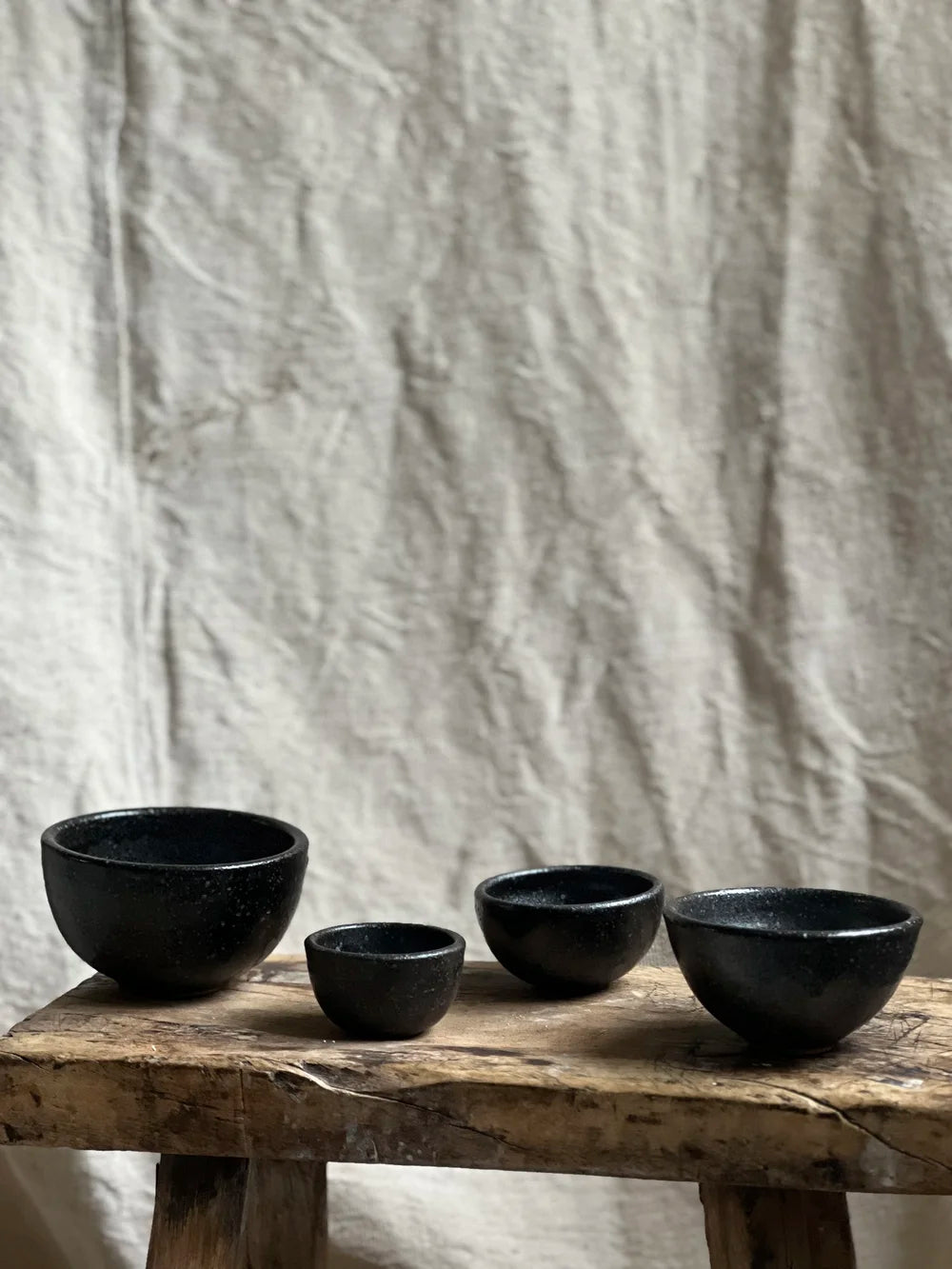 Stoneware Nesting Bowl Set