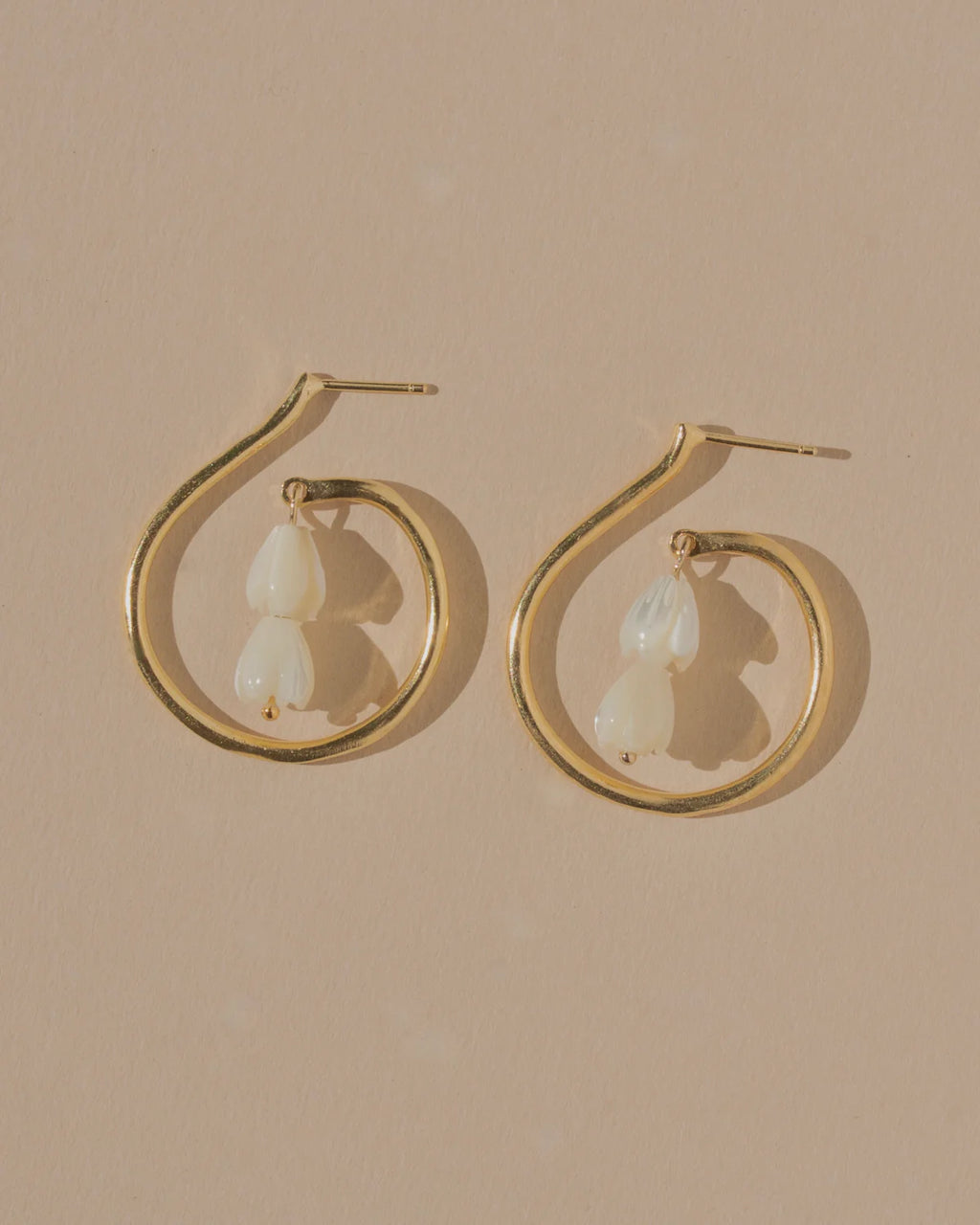 Insula Earrings | Gold
