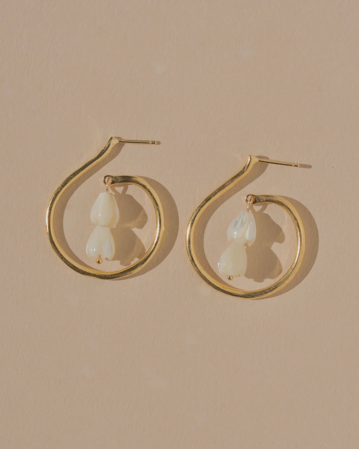 Insula Earrings | Gold