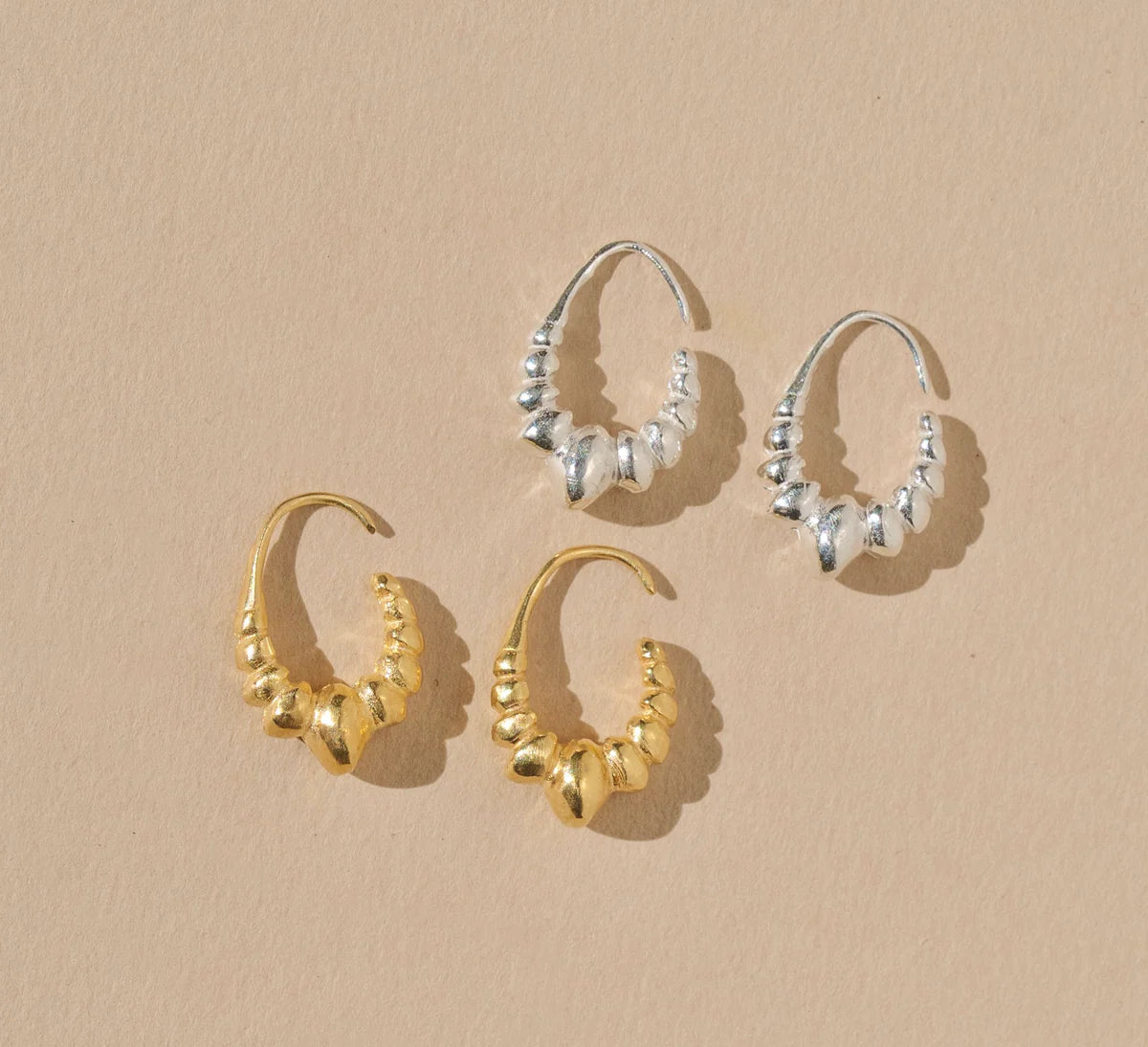 Parma Earrings | Silver