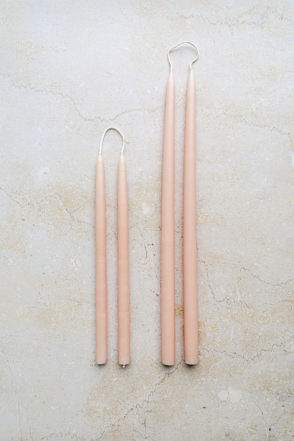 16" Taper Candle Pair | Rose