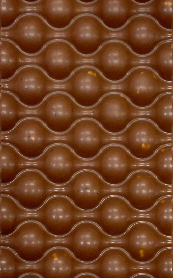 Milk Chocolate Ginger Sesame Buckwheat Bar