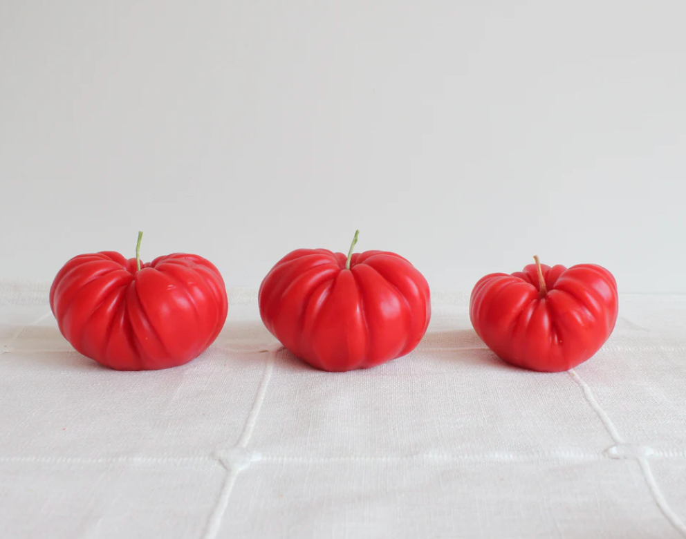 Heirloom Tomato Beeswax Candle