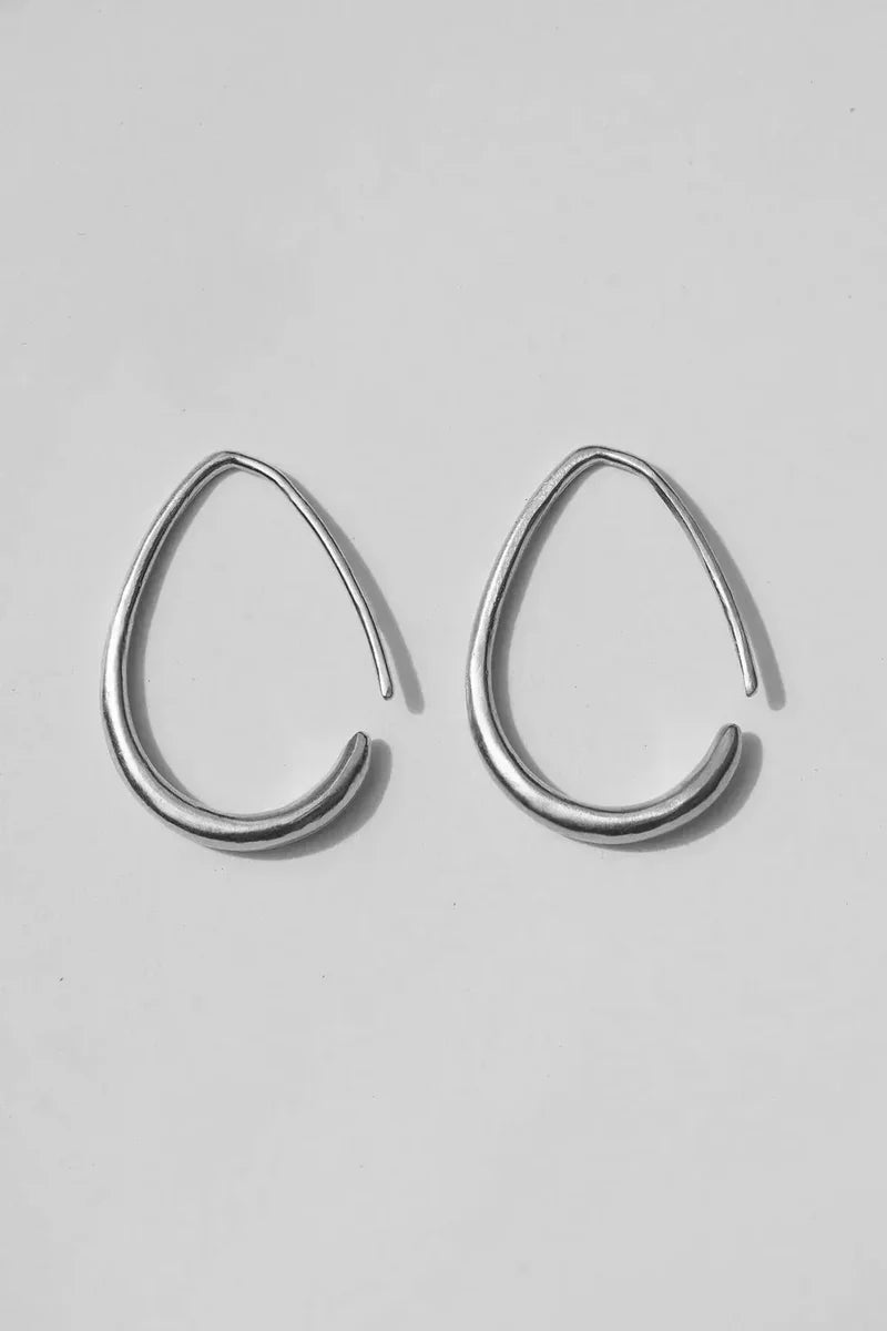 Susa Hoop Earrings | Sterling Silver