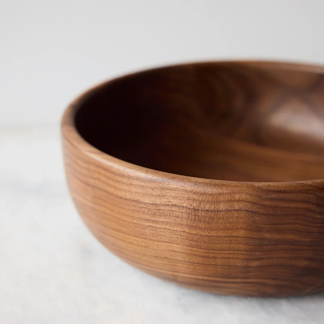 Walnut XL Salad Bowl