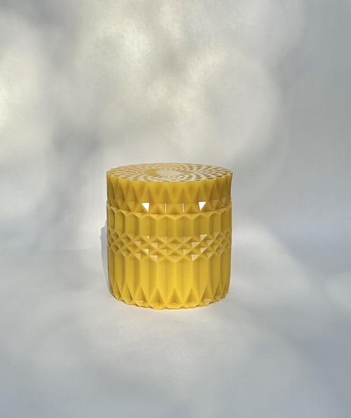 100% Beeswax Honey Pot