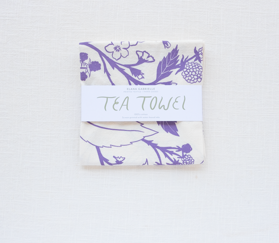 Berries Cotton Tea Towel