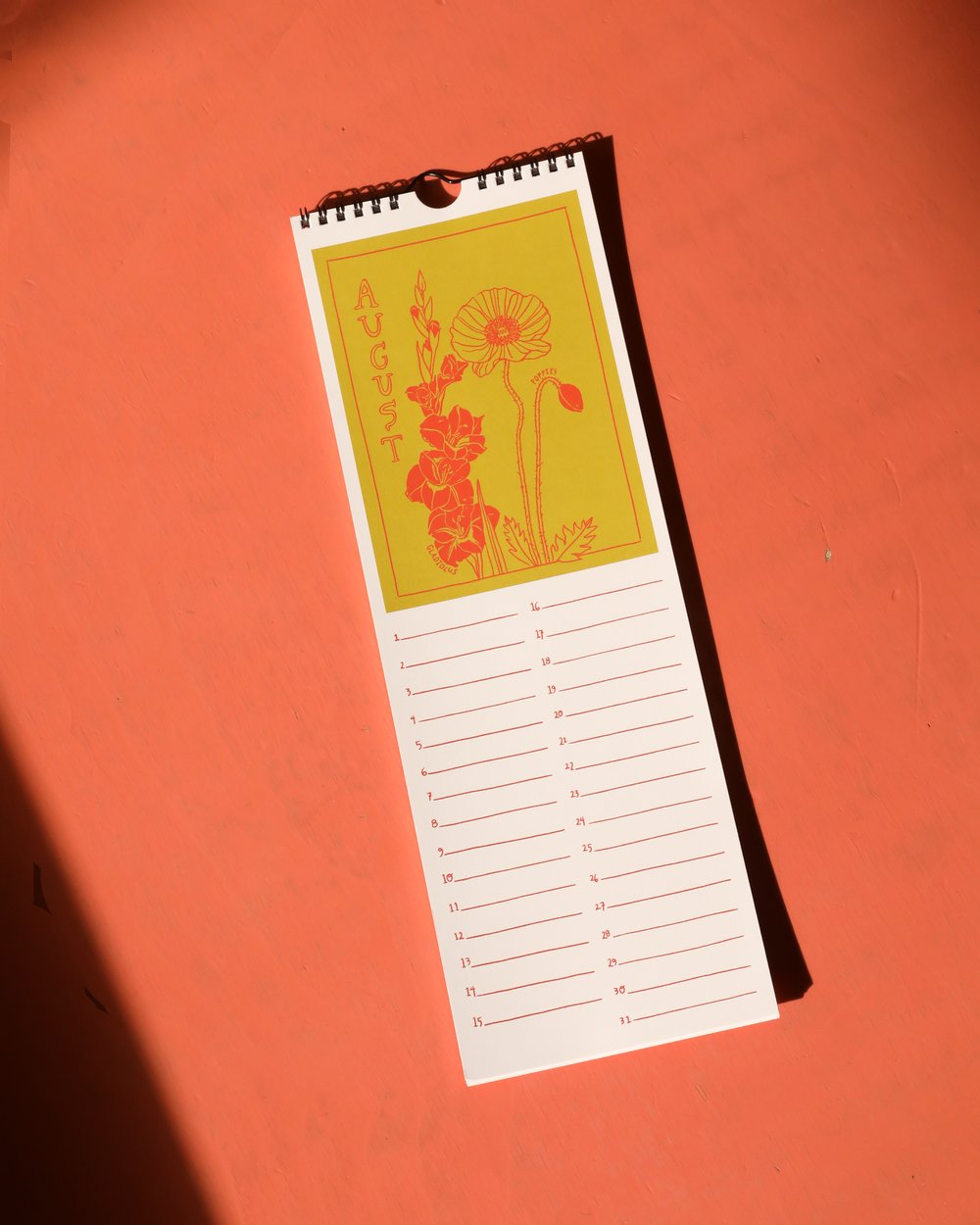 Birth Month Flower Calendar