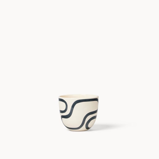 Black Outline Planter | Small
