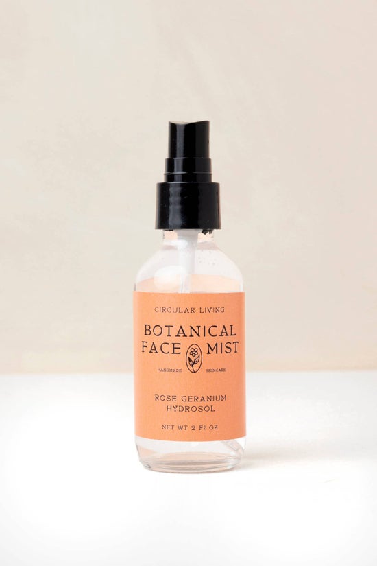 Botanical Face Mist | Rose Geranium Hydrosol | 2 fl oz