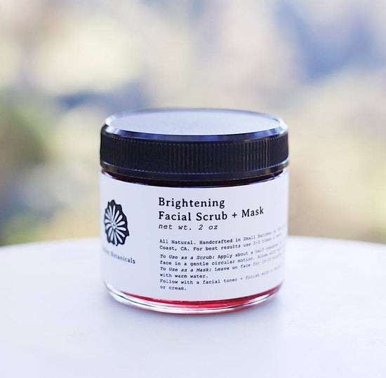 Brightening Facial Scrub and Mask