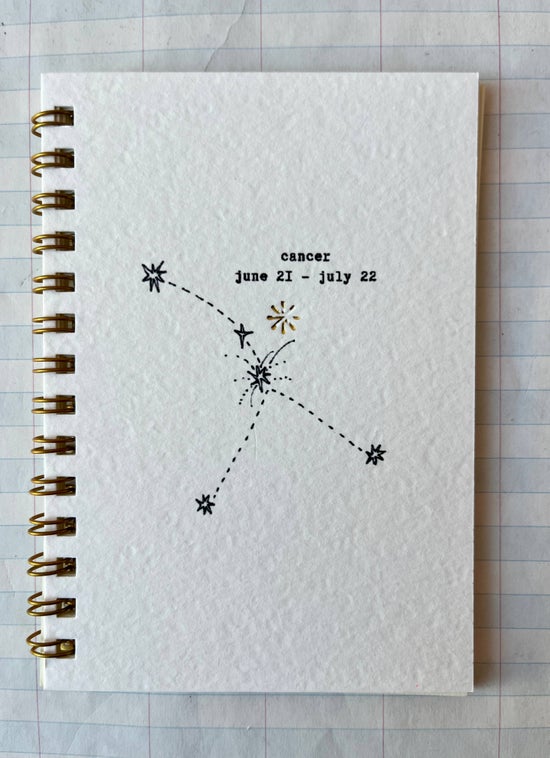 Zodiac Constellations Notebook | Cancer