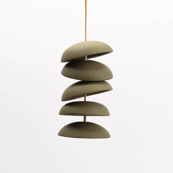 Ceramic Wind Chimes | Moss