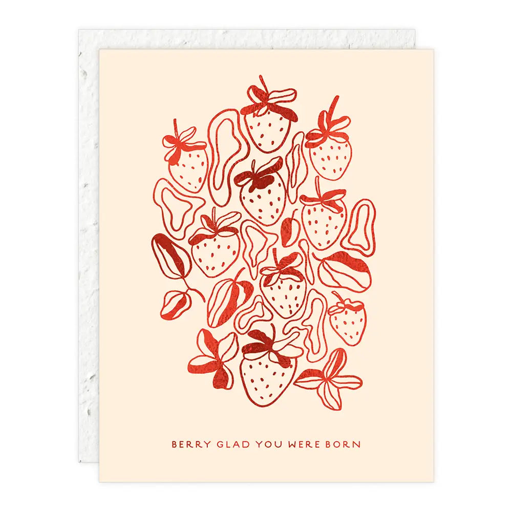 Strawberries | Birthday Card