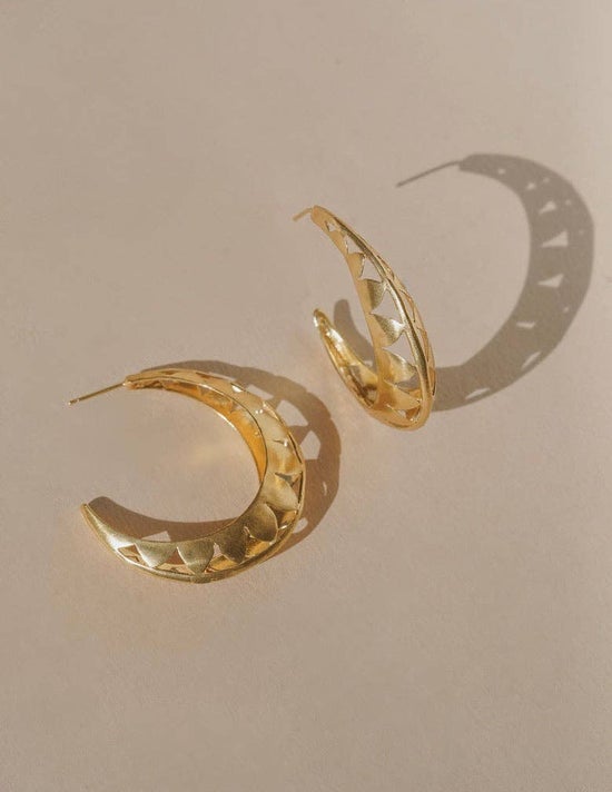 Doon Earrings | Gold Vermeil