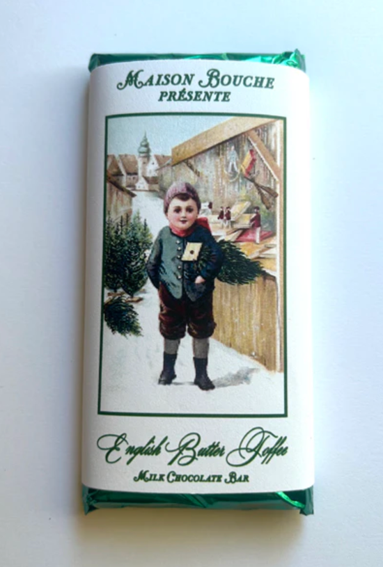 English Butter Toffee Dark Chocolate Bar