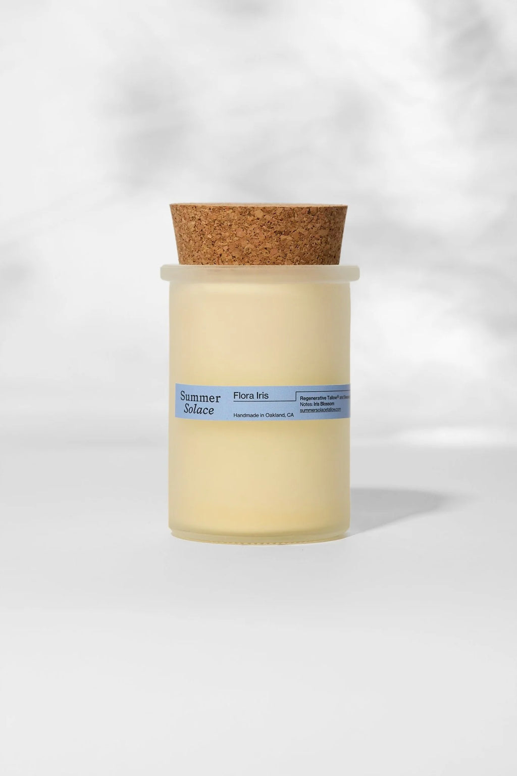 Flora Iris | Regenerative Tallow Candle | 6oz