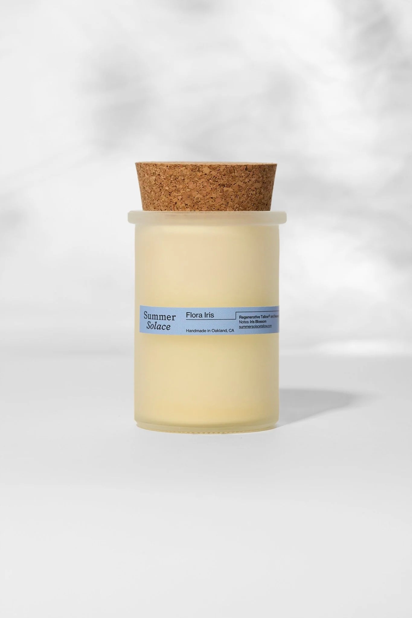 Flora Iris | Regenerative Tallow Candle | 6oz