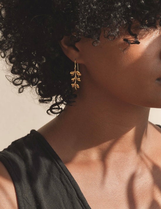 Floret Earrings | Gold Vermeil
