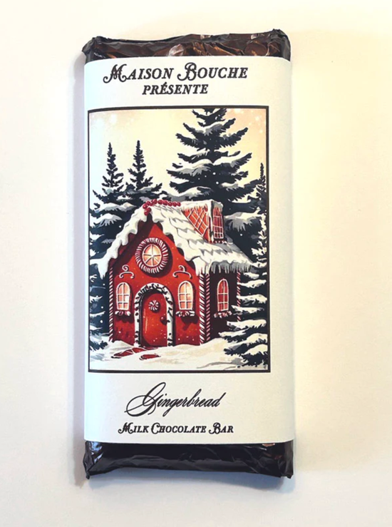 Gingerbread Milk Chocolate Bar