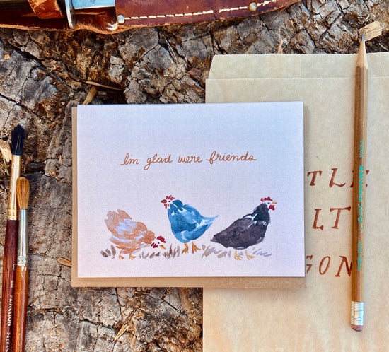 Glad We're Friends | Friendship Card