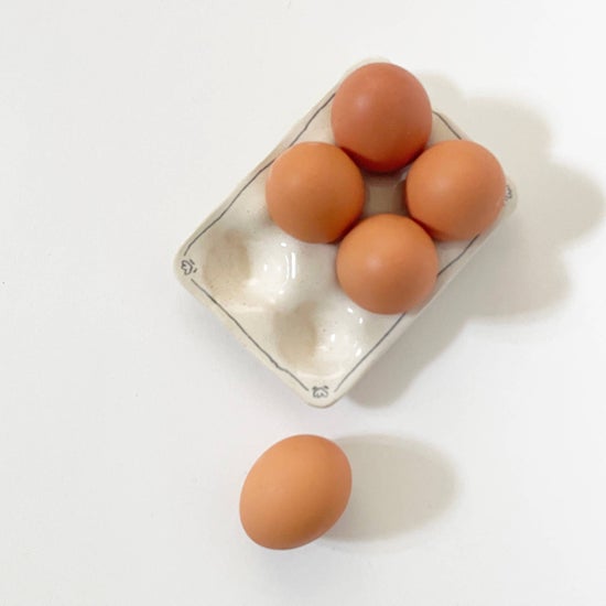 Handmade Ceramic Egg Tray