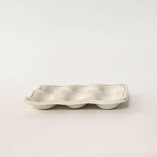Handmade Ceramic Egg Tray