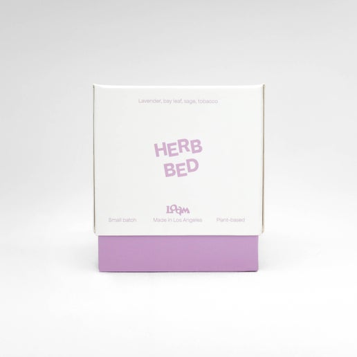 Herb Bed Candle