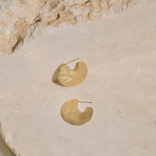 Lagoon Earrings | Gold Vermeil