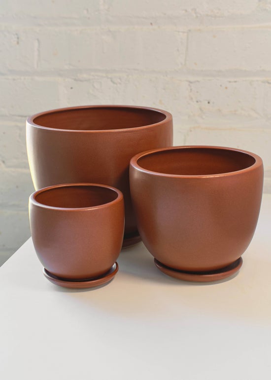 Classic Planter w/ Saucer | Large